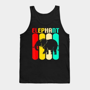 Colorful Elephant Tank Top